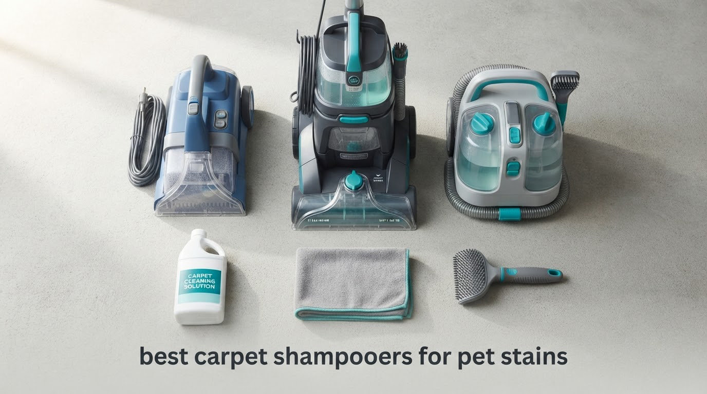 best carpet shampooers for pet stains
