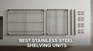 best stainless steel shelving units