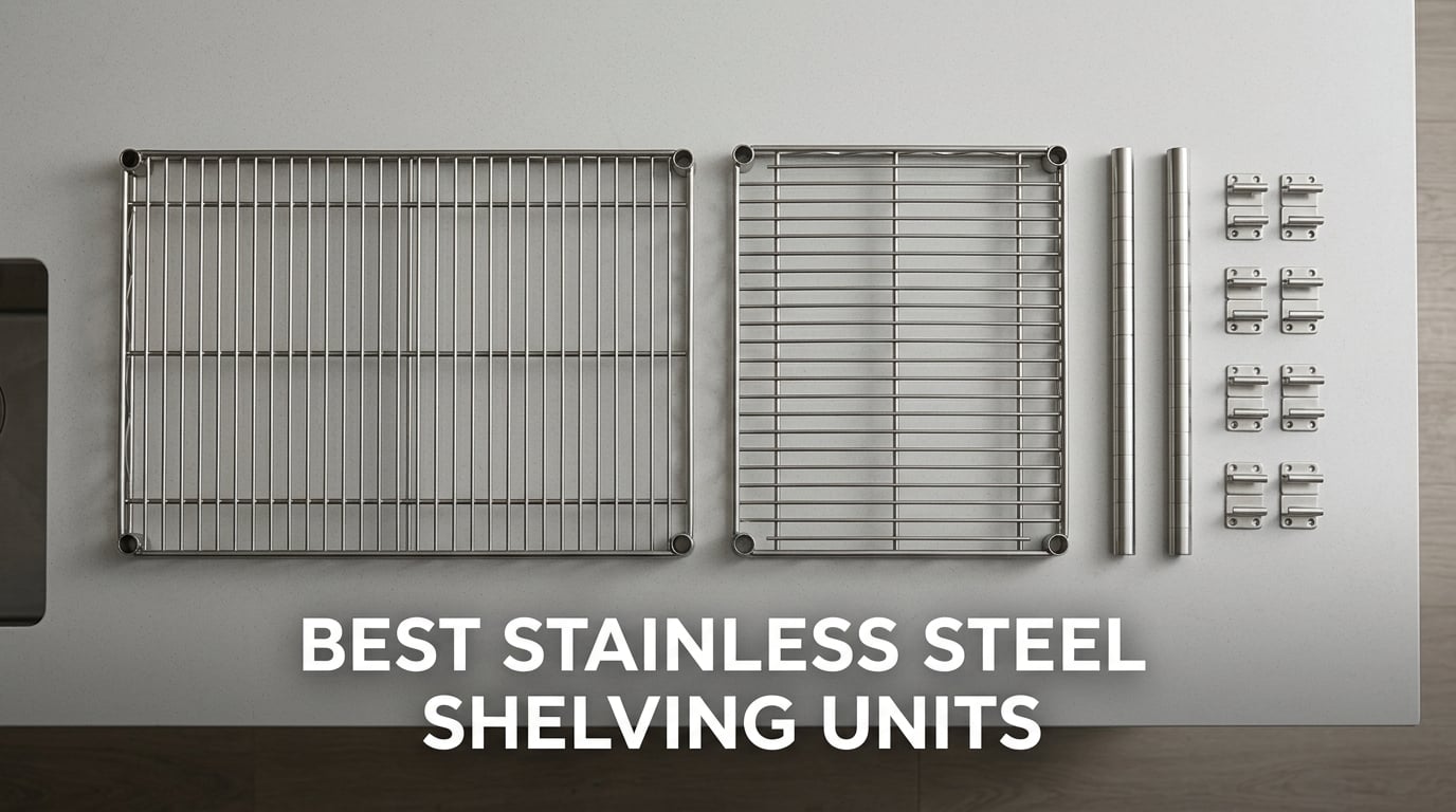 best stainless steel shelving units