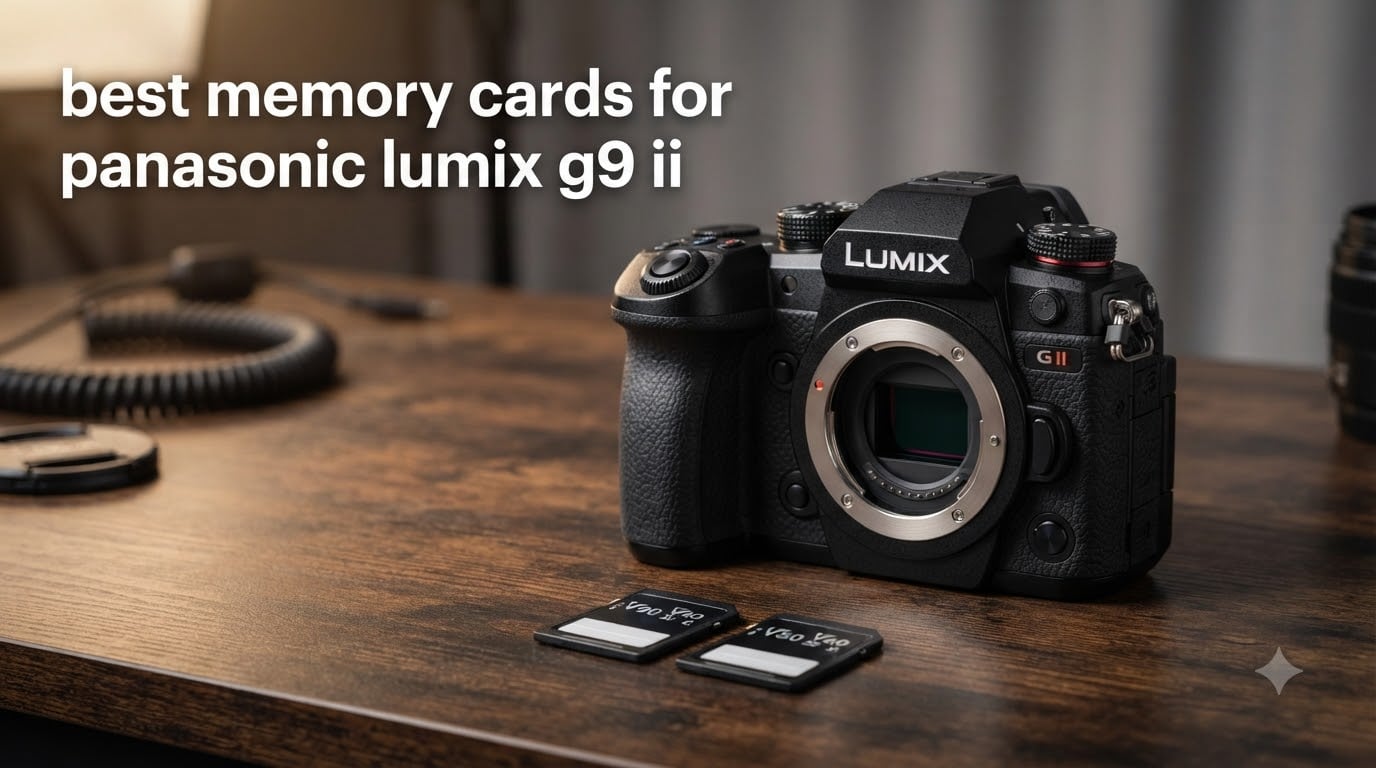 best memory cards for panasonic lumix g9 ii