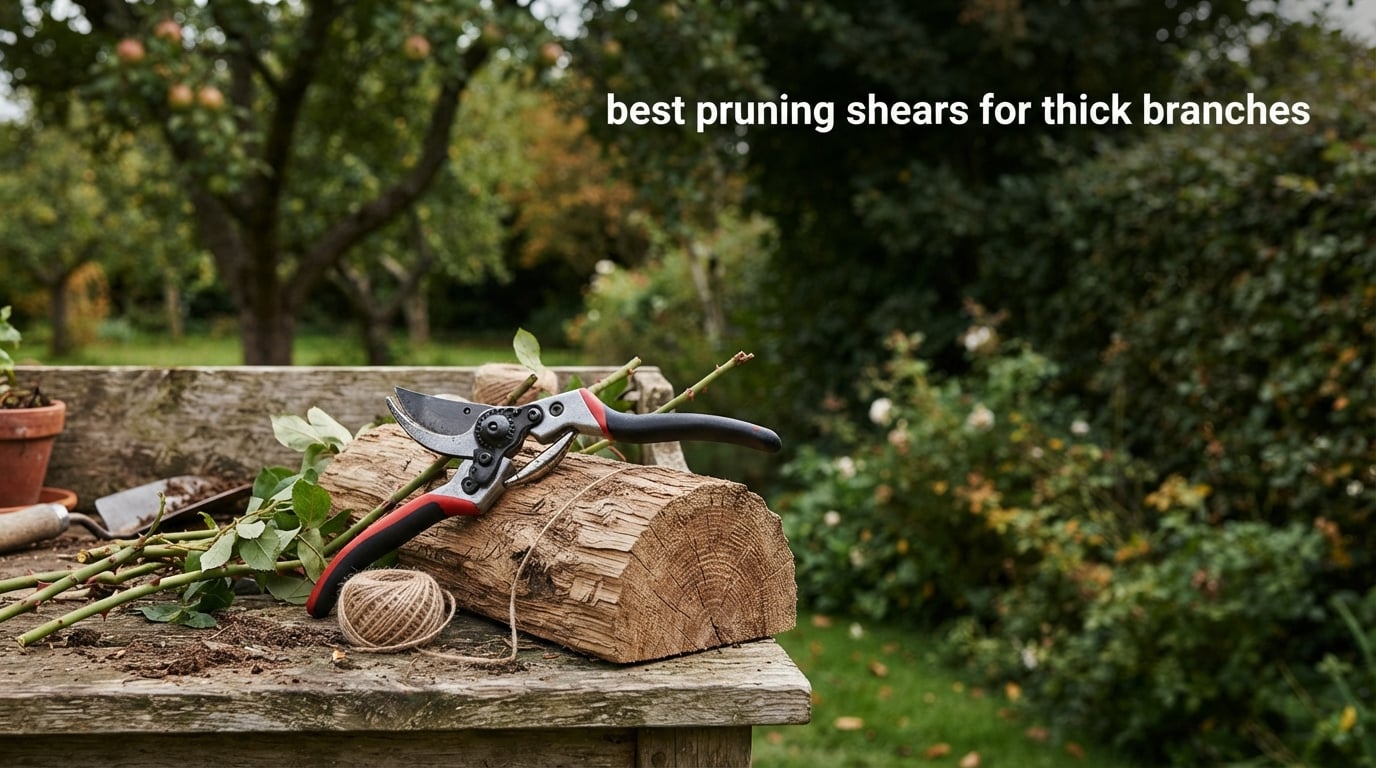 best pruning shears for thick branches