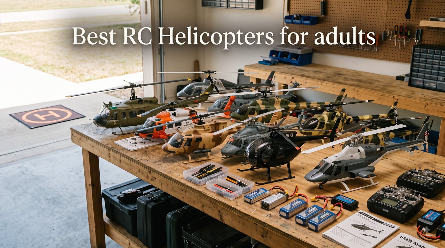 Best RC helicopters for adults