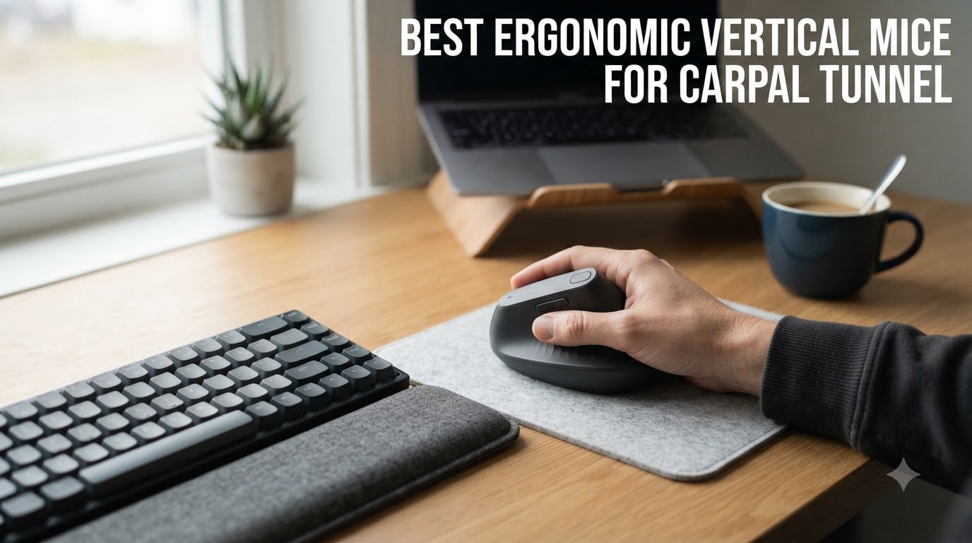best ergonomic vertical mice for carpal tunnel