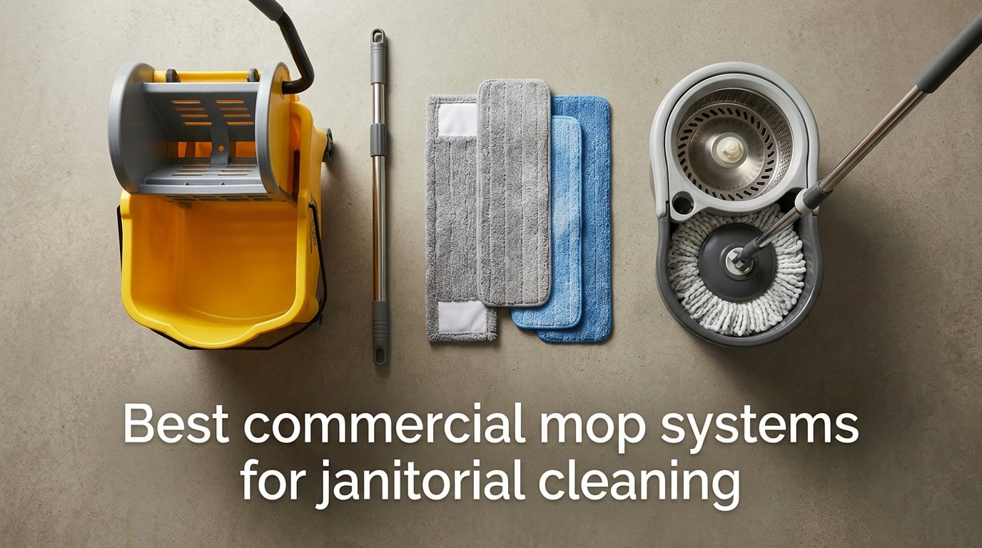 Best commercial mop systems for janitorial cleaning