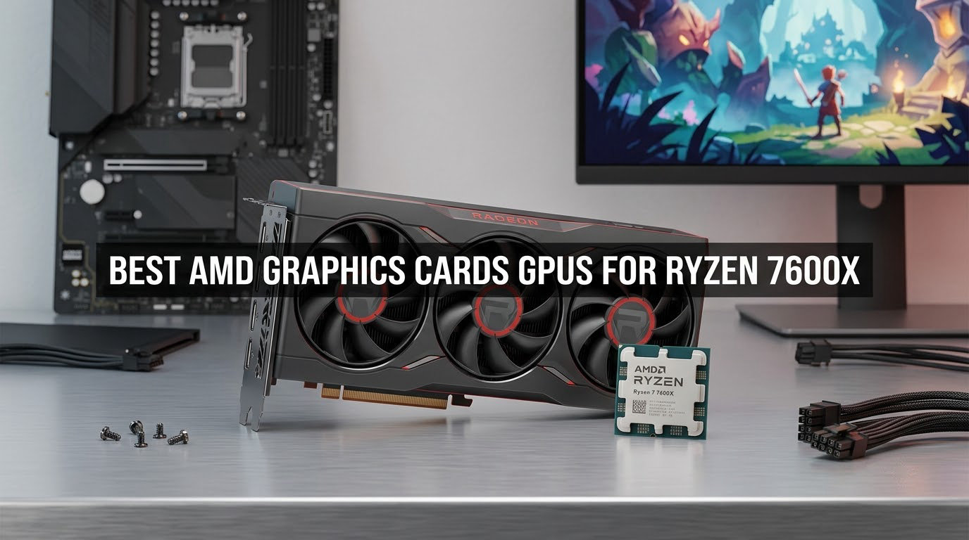 best amd graphics cards gpus for ryzen 7600x