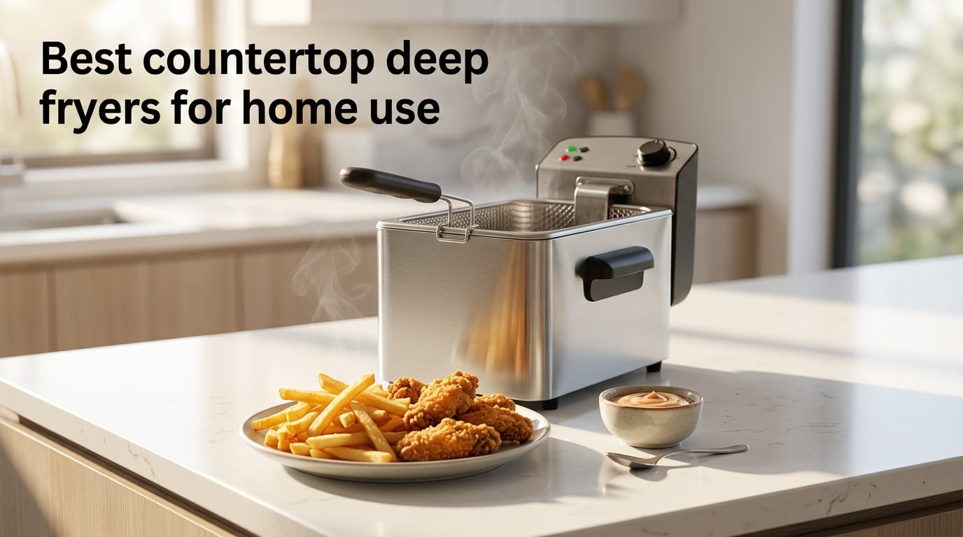 Best countertop deep fryers for home use