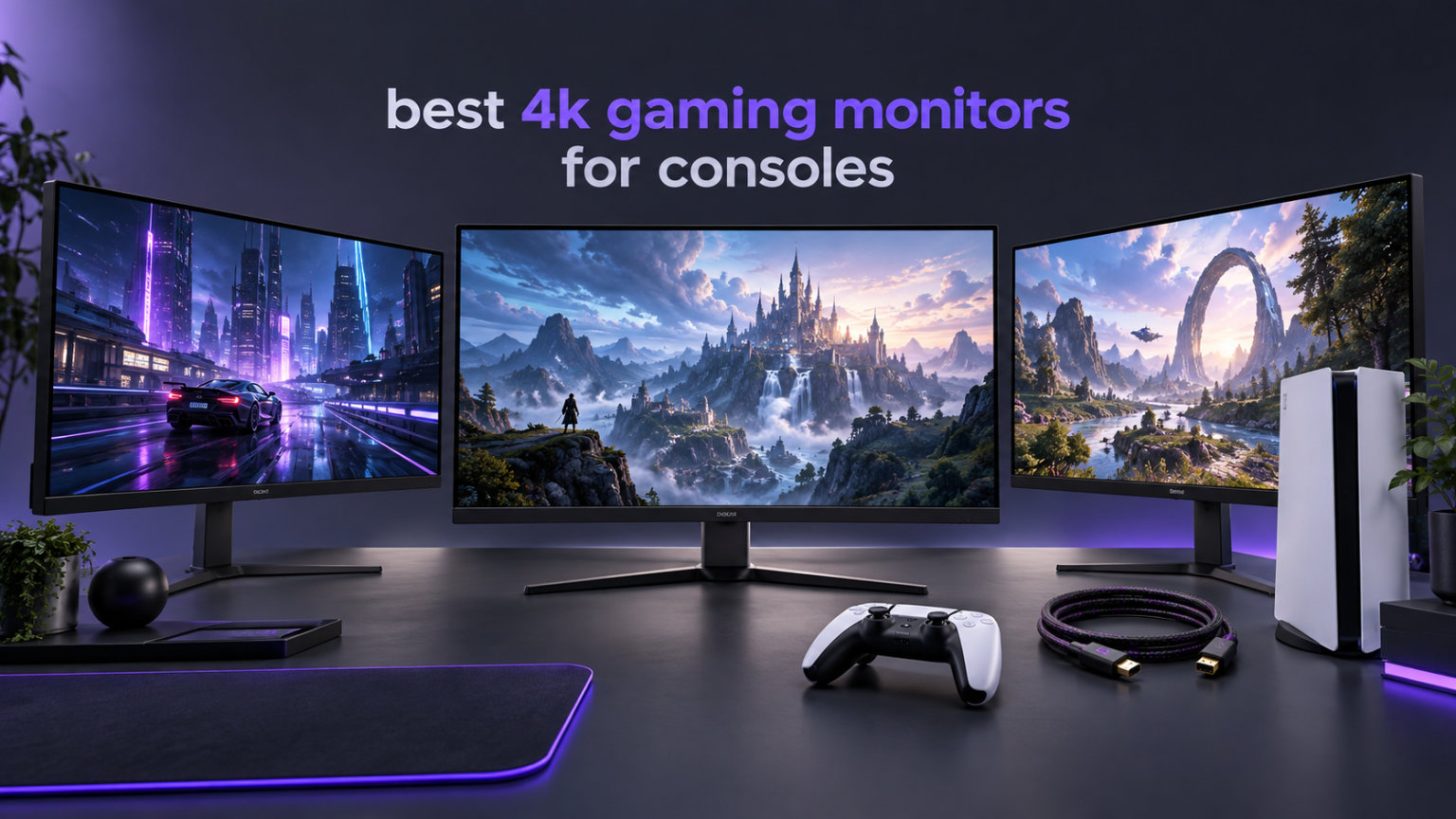 best 4k gaming monitors for consoles