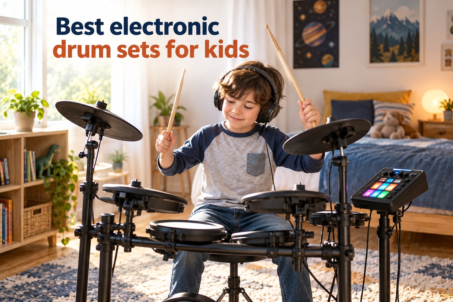 Best electronic drum sets for kids