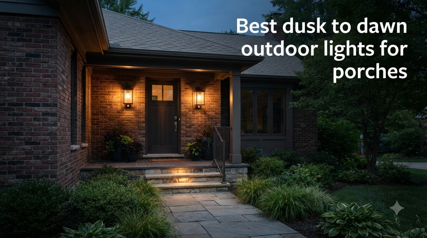 Best dusk to dawn outdoor lights for porches