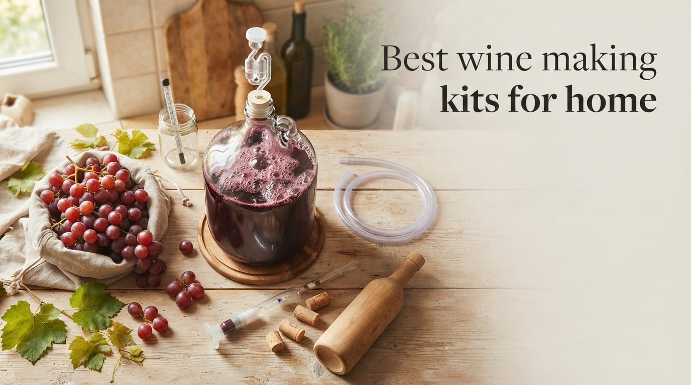 Best wine making kits for home
