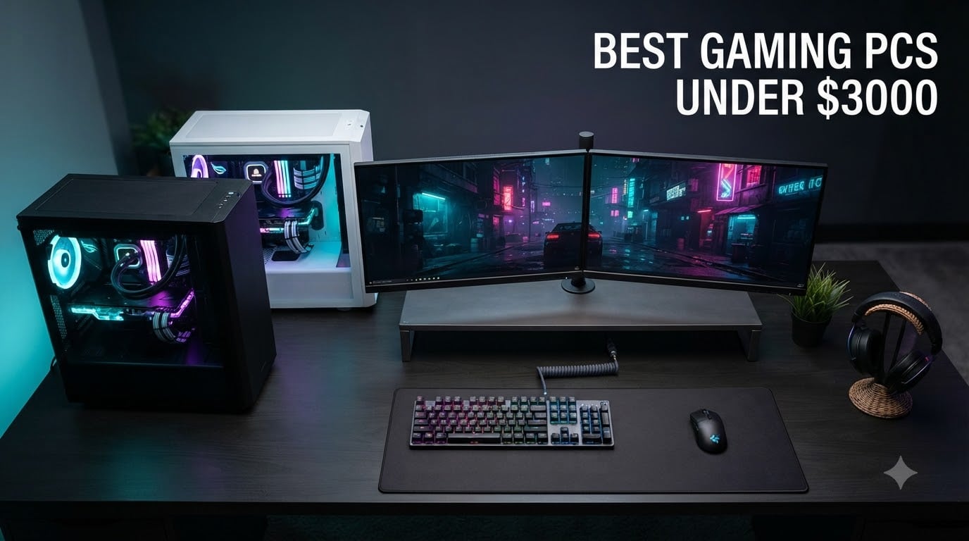best gaming pcs under $3000