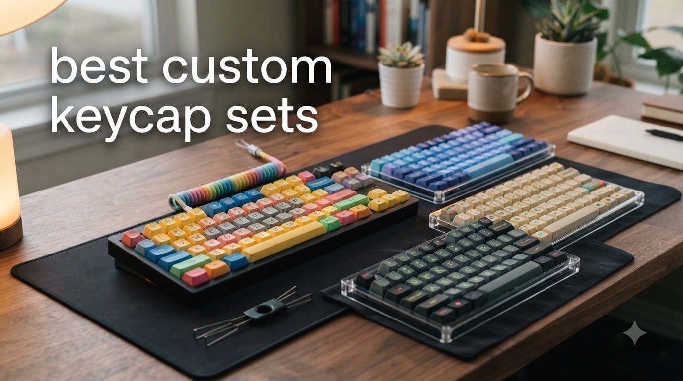 best custom keycap sets