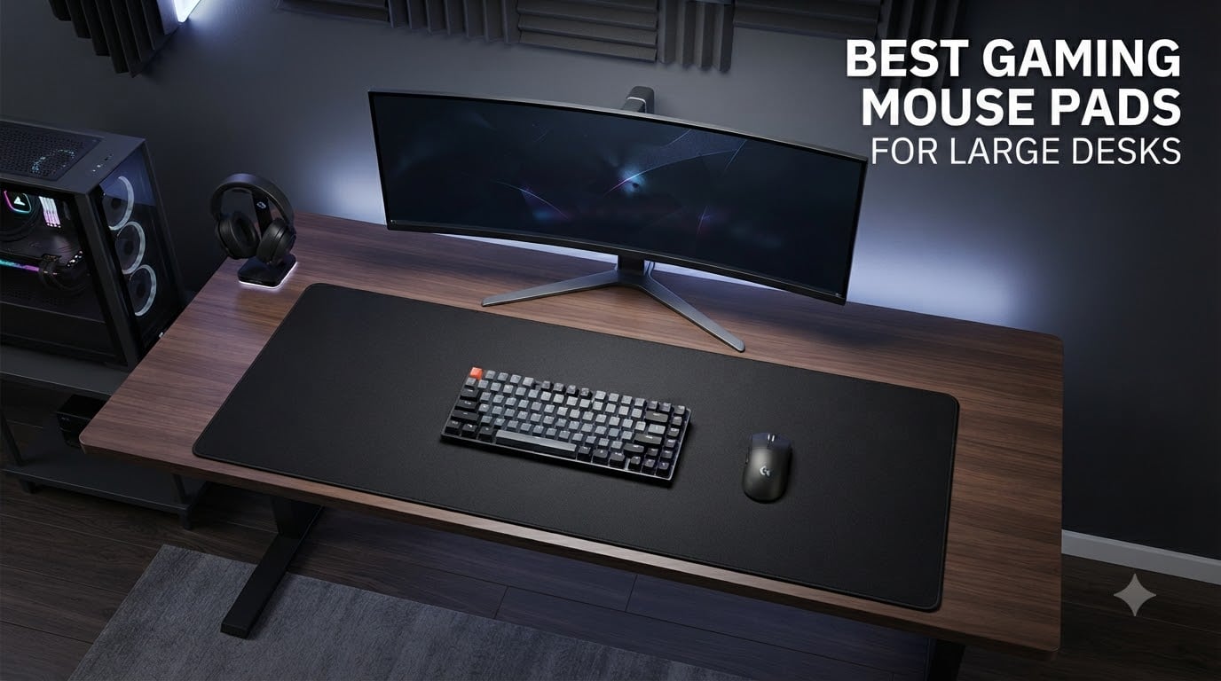 best gaming mouse pads for large desks