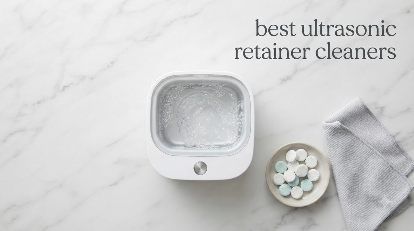 best ultrasonic retainer cleaners