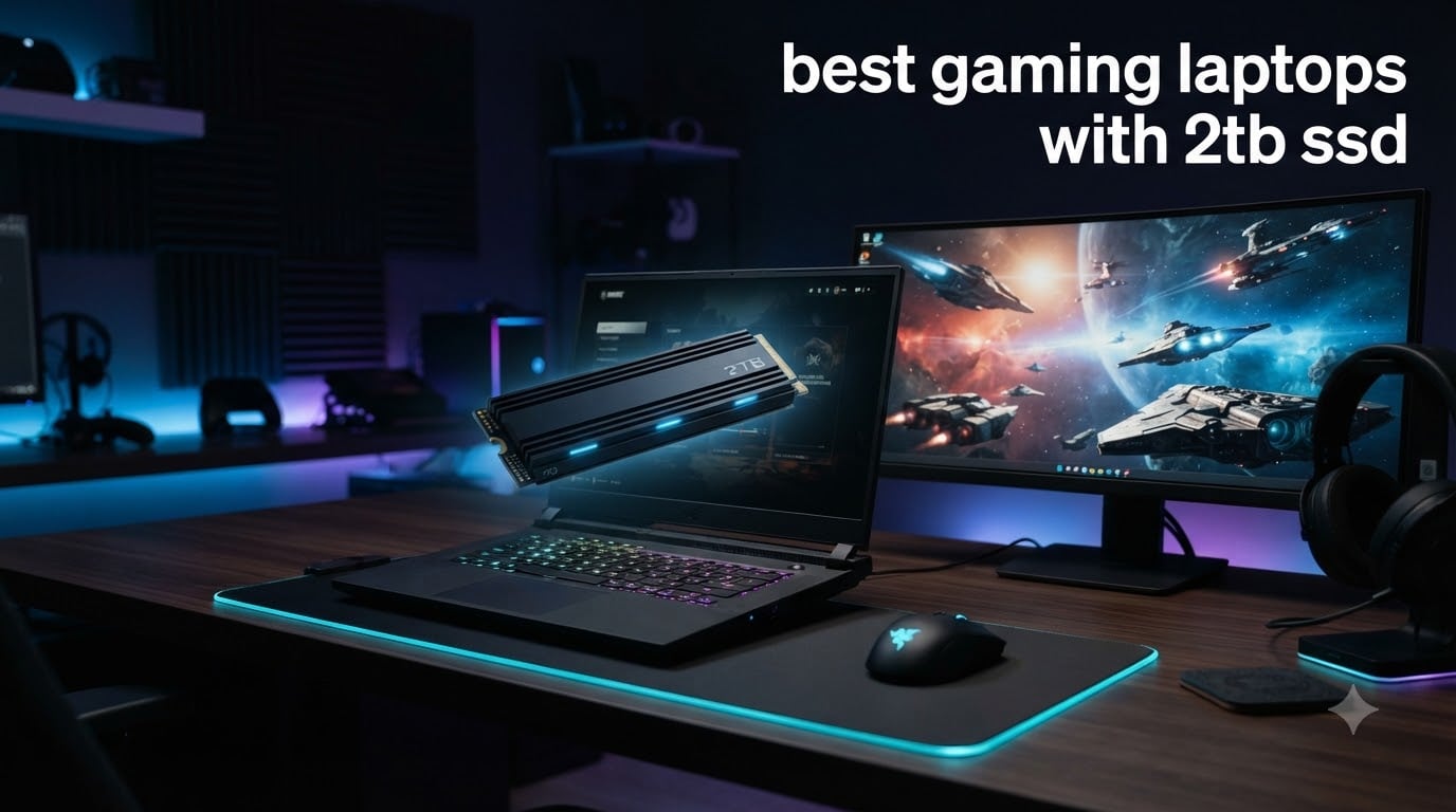 best gaming laptops with 2tb ssd
