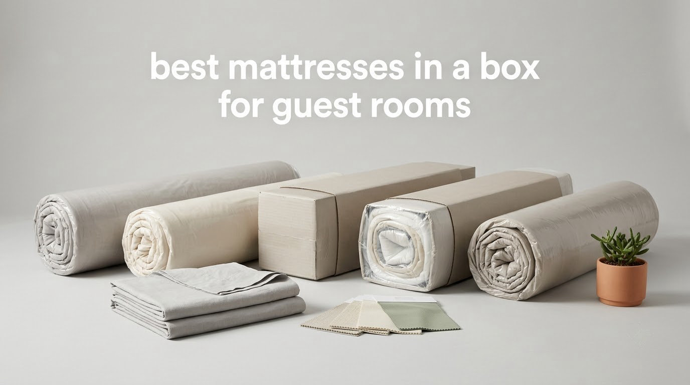 best mattresses in a box for guest rooms
