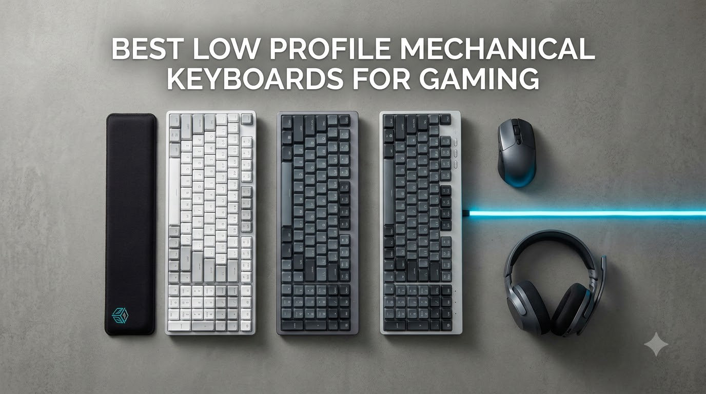 best low profile mechanical keyboards for gaming
