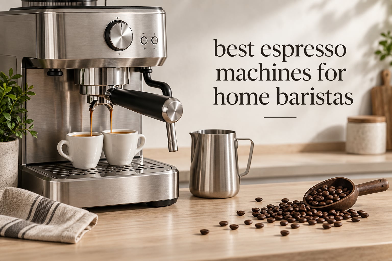 best espresso machines for home baristas