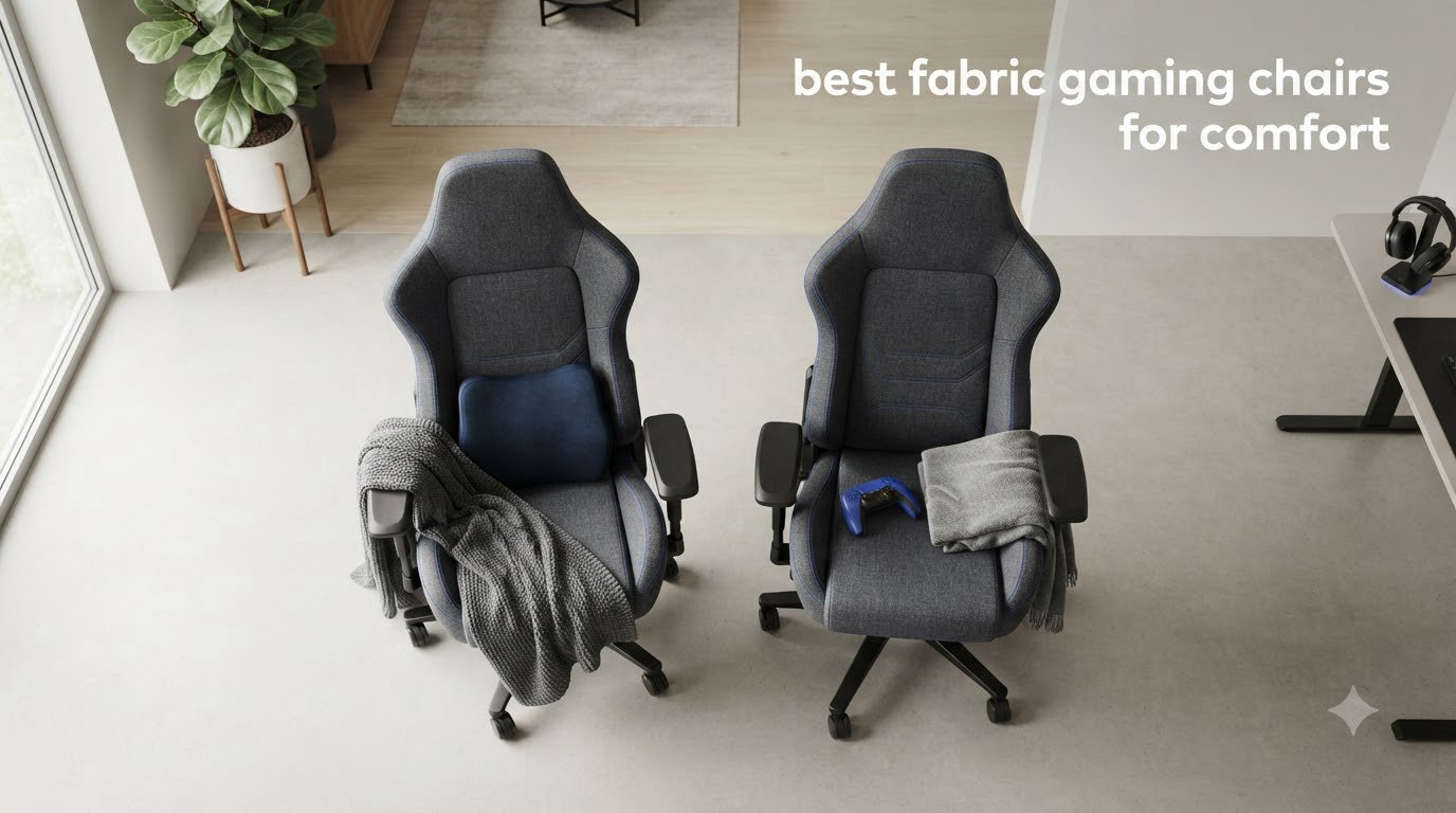 best fabric gaming chairs for comfort