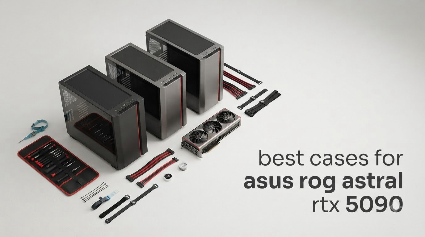 best cases for asus rog astral rtx 5090