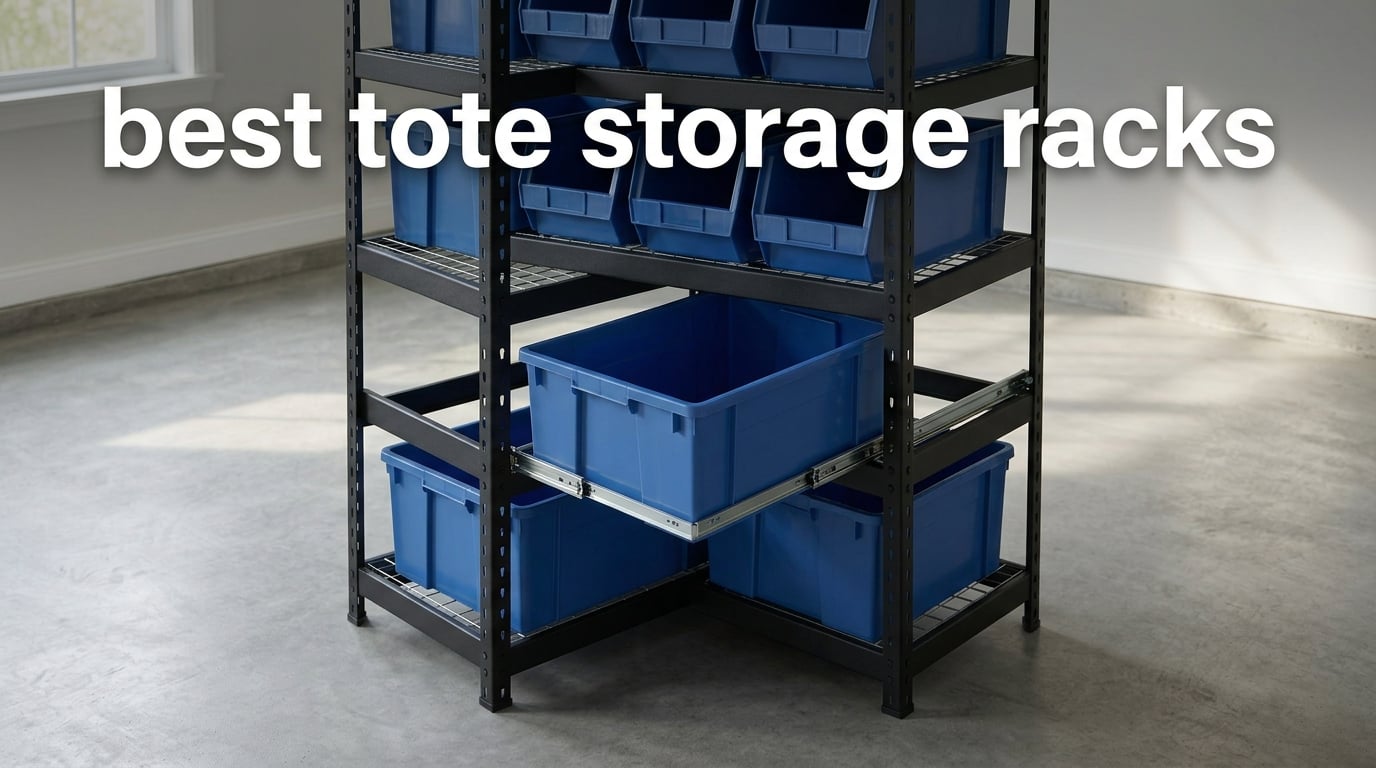 best tote storage racks