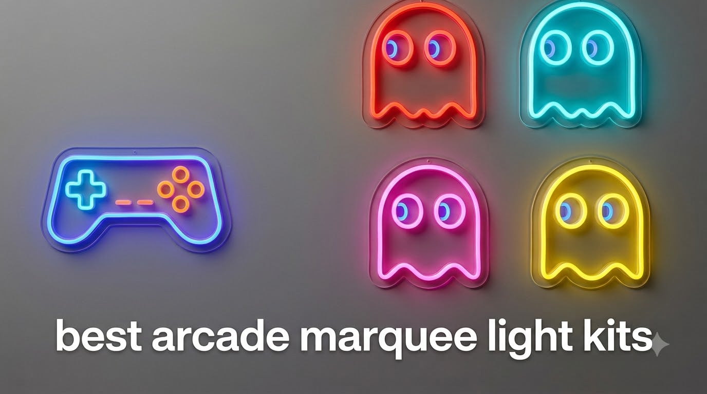 best arcade marquee light kits