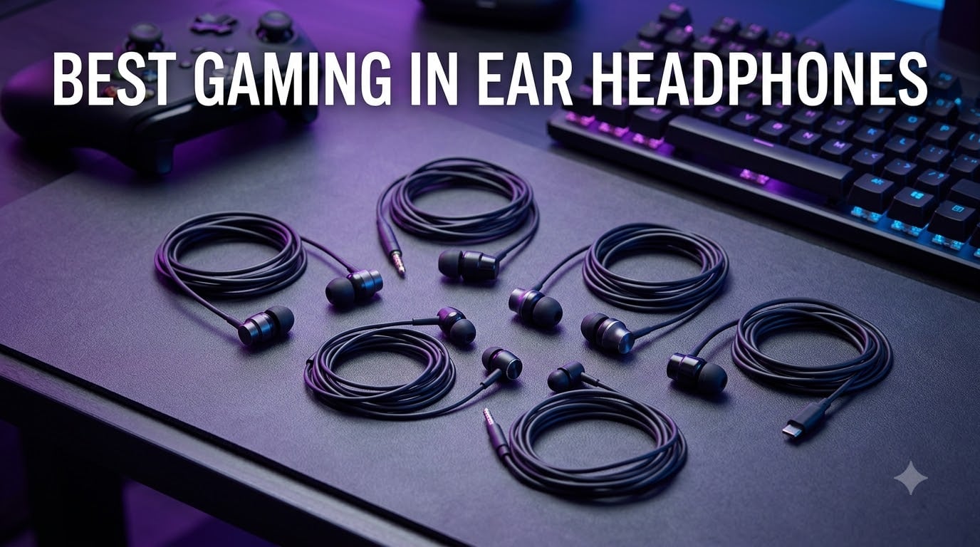 best gaming in ear headphones