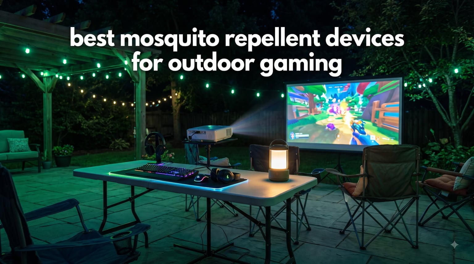 best mosquito repellent devices for outdoor gaming