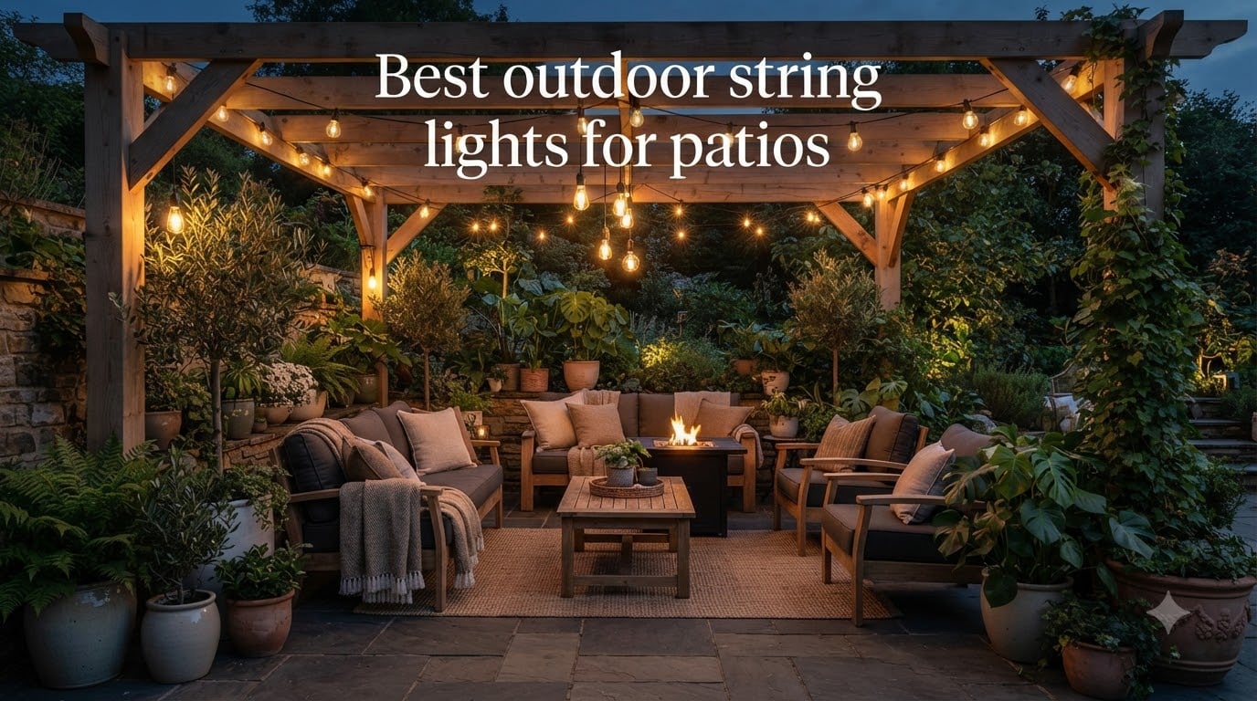 Best outdoor string lights for patios