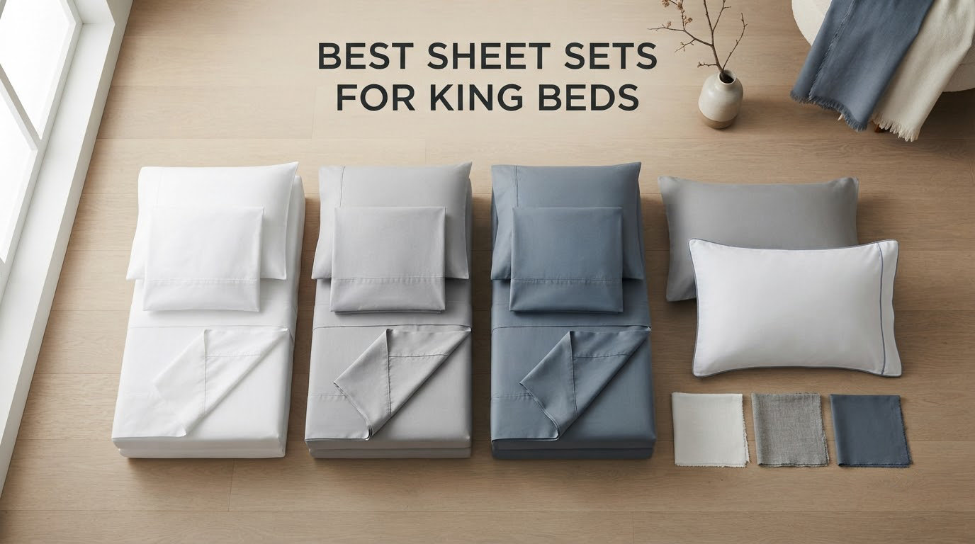 best sheet sets for king beds