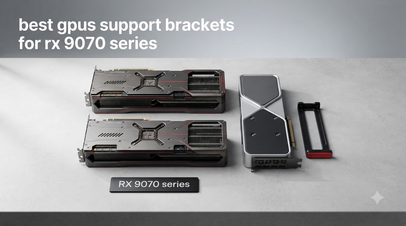 best gpus support brackets for rx 9070 series
