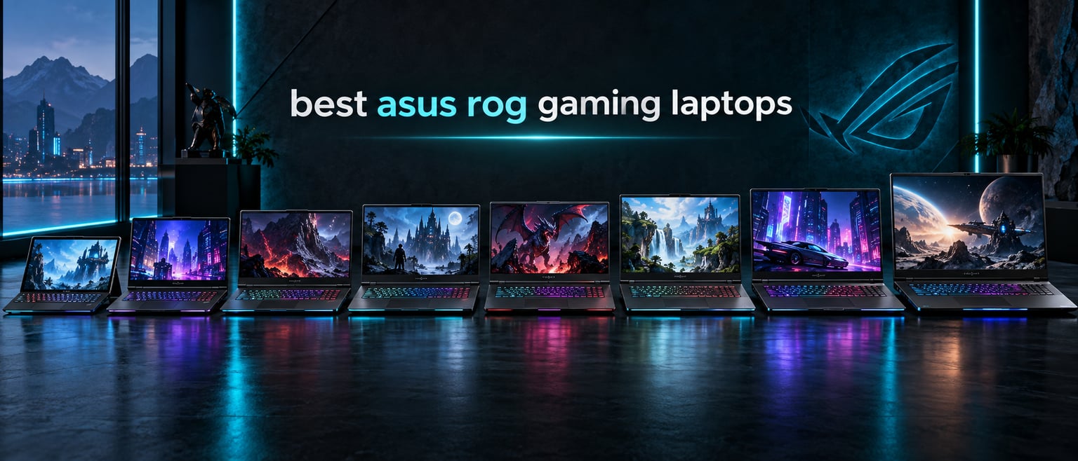 best asus rog gaming laptops