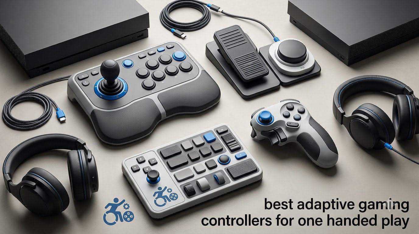 best adaptive gaming controllers for one handed play