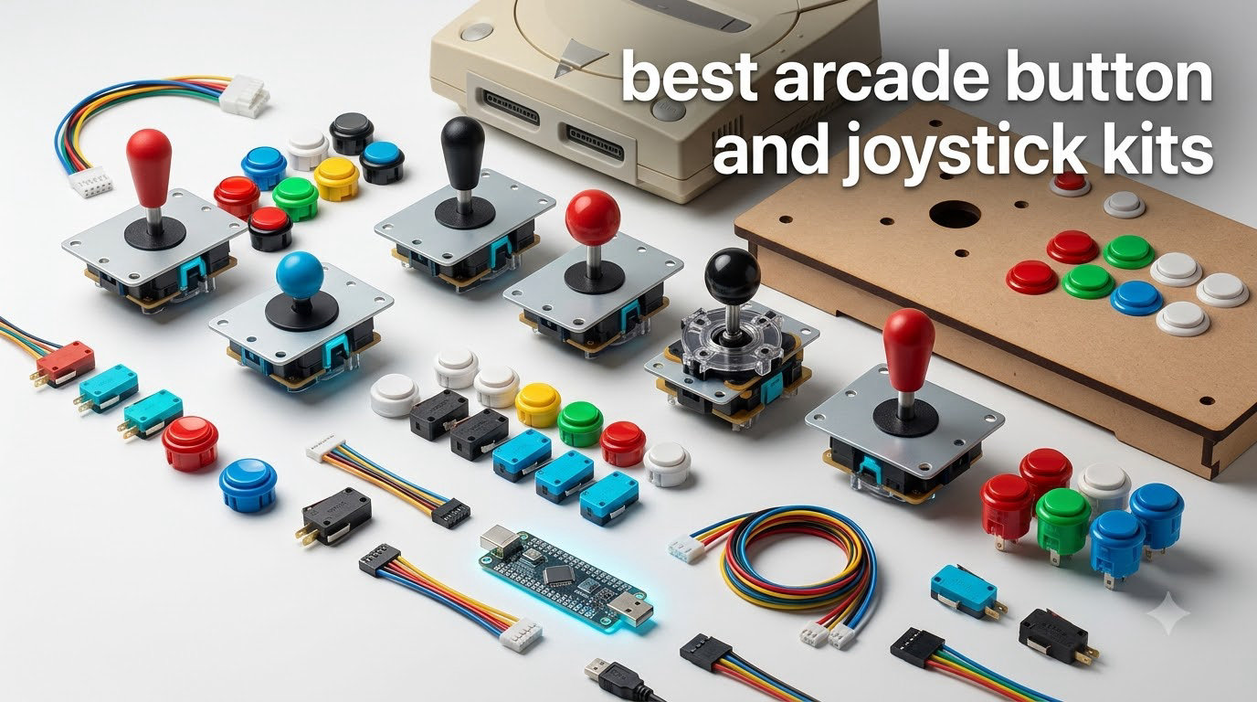 best arcade button and joystick kits