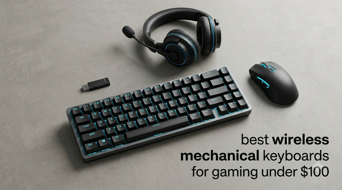 best wireless mechanical keyboards for gaming under $100