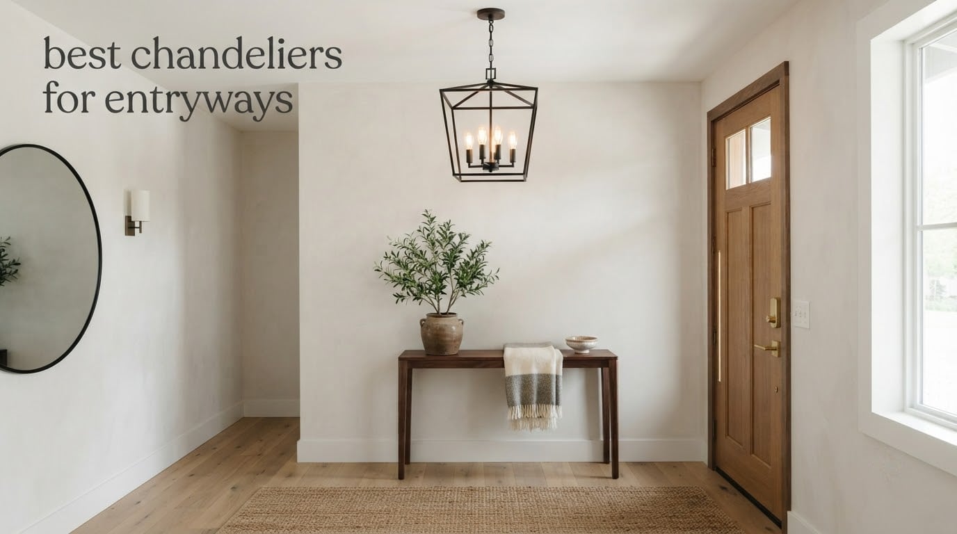 best chandeliers for entryways