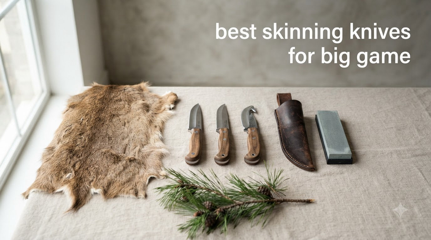 best skinning knives for big game
