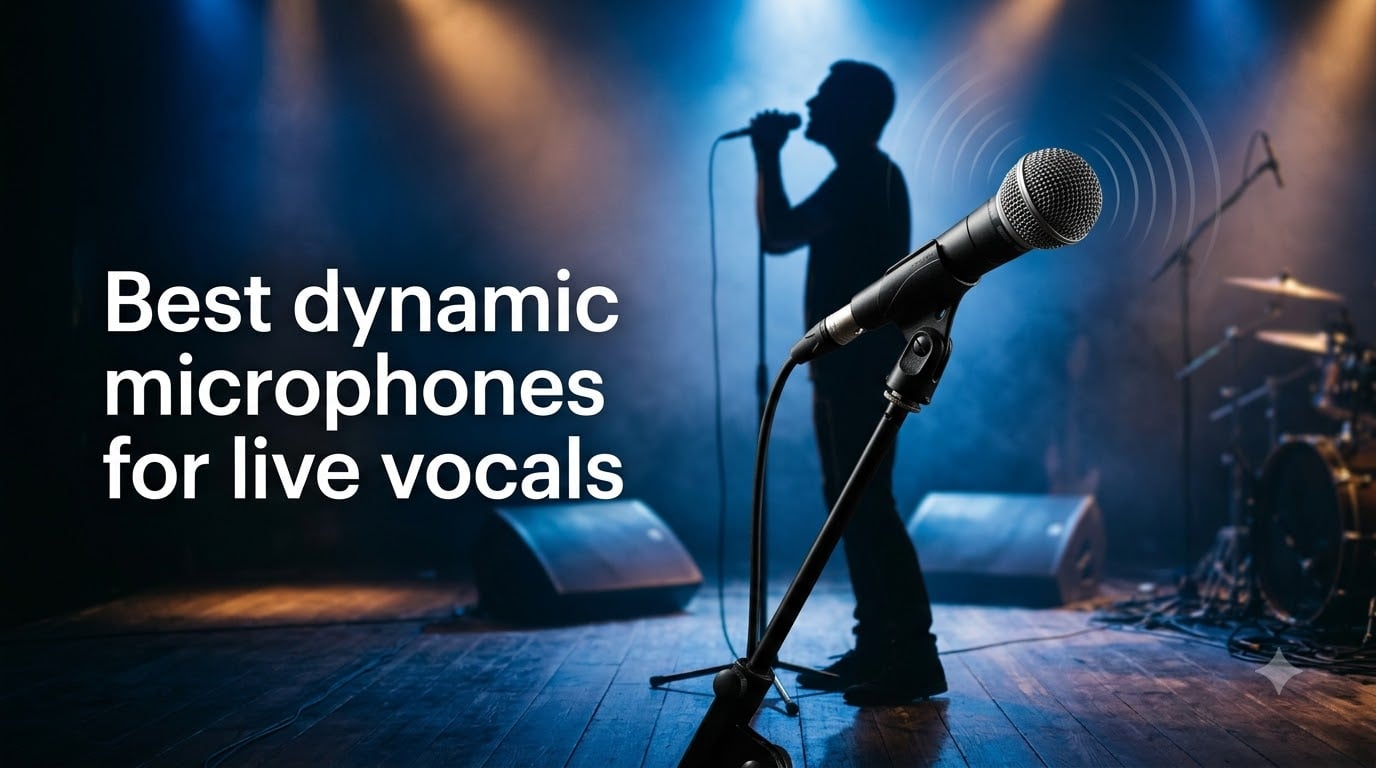 Best dynamic microphones for live vocals