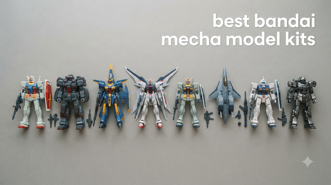 best bandai mecha model kits