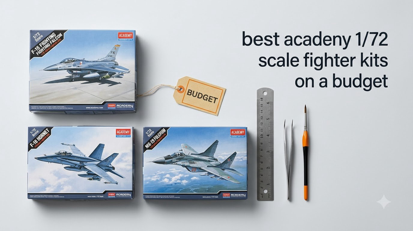 best academy 1/72 scale fighter kits on a budget