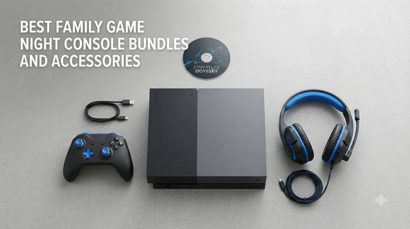 best family game night console bundles and accessories