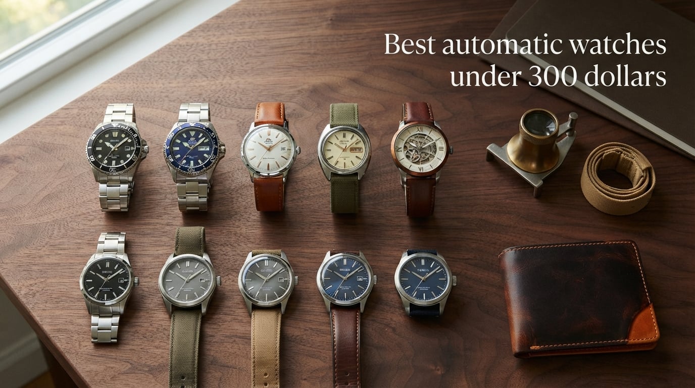 Best automatic watches under 300 dollars