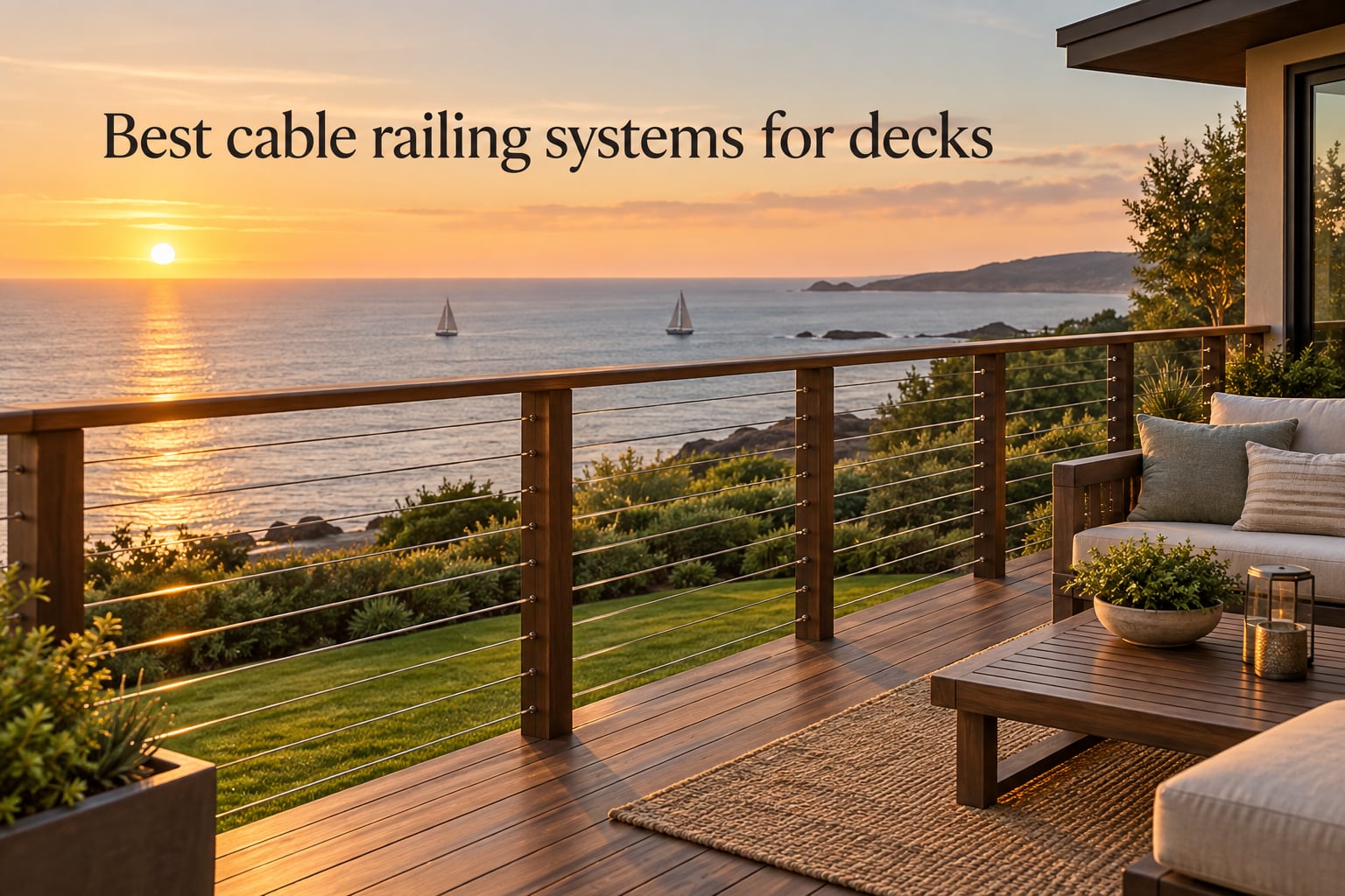 Best cable railing systems for decks
