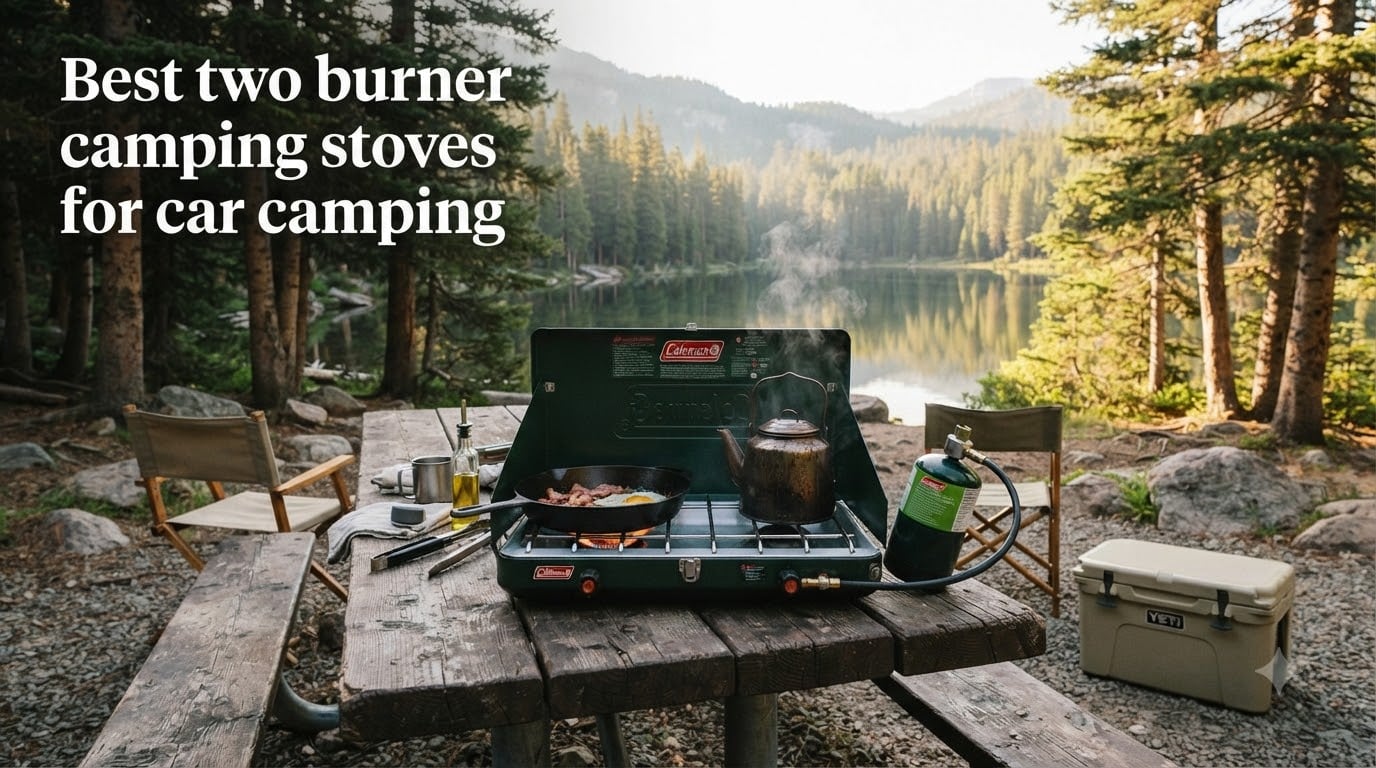 Best two burner camping stoves for car camping