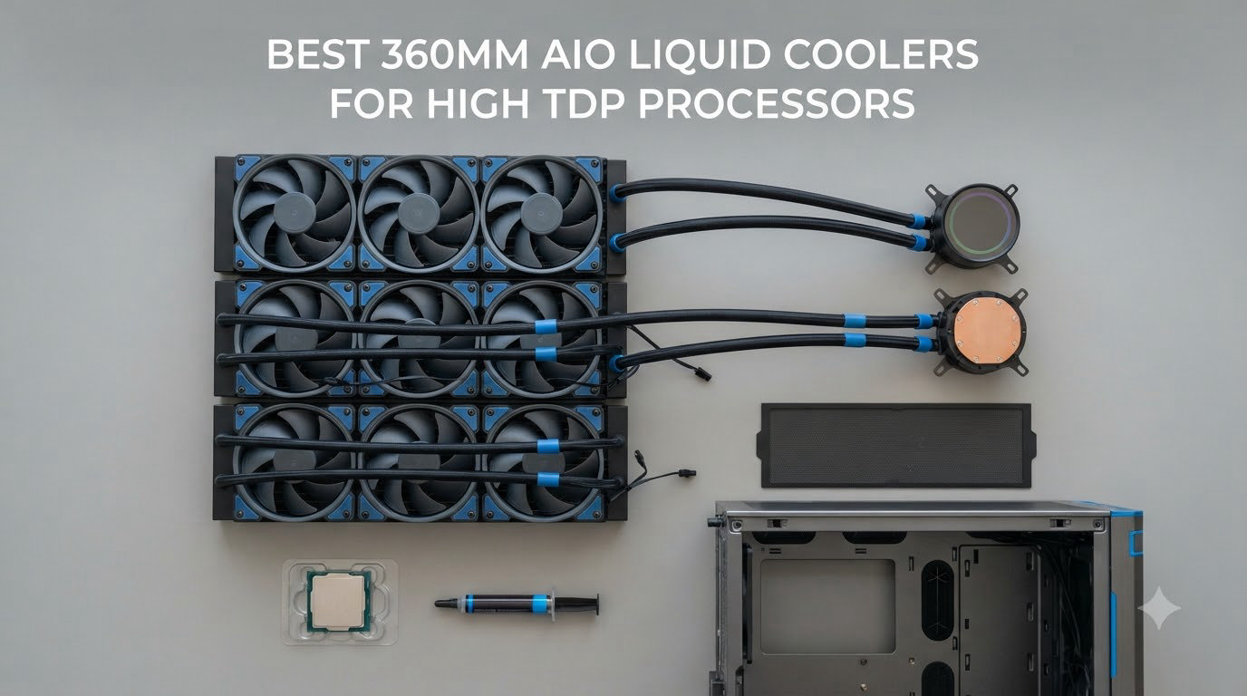 best 360mm aio liquid coolers for high tdp processors