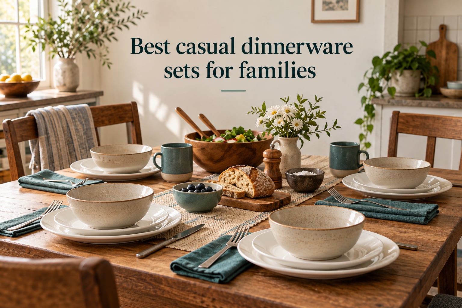 Best casual dinnerware sets for families