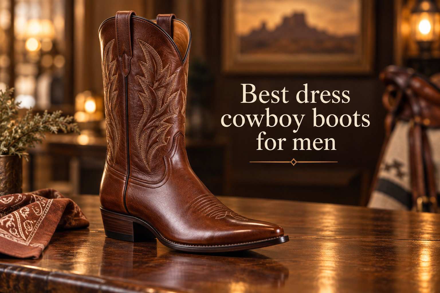 Best dress cowboy boots for men