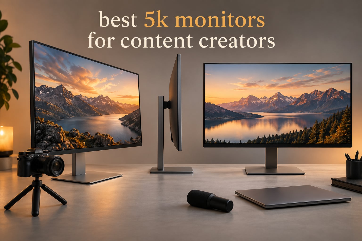 best 5k monitors for content creators