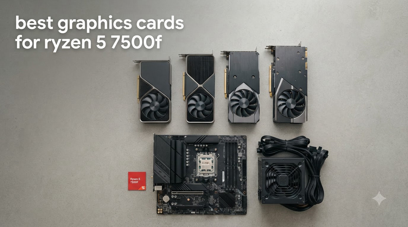 best graphics cards for ryzen 5 7500f