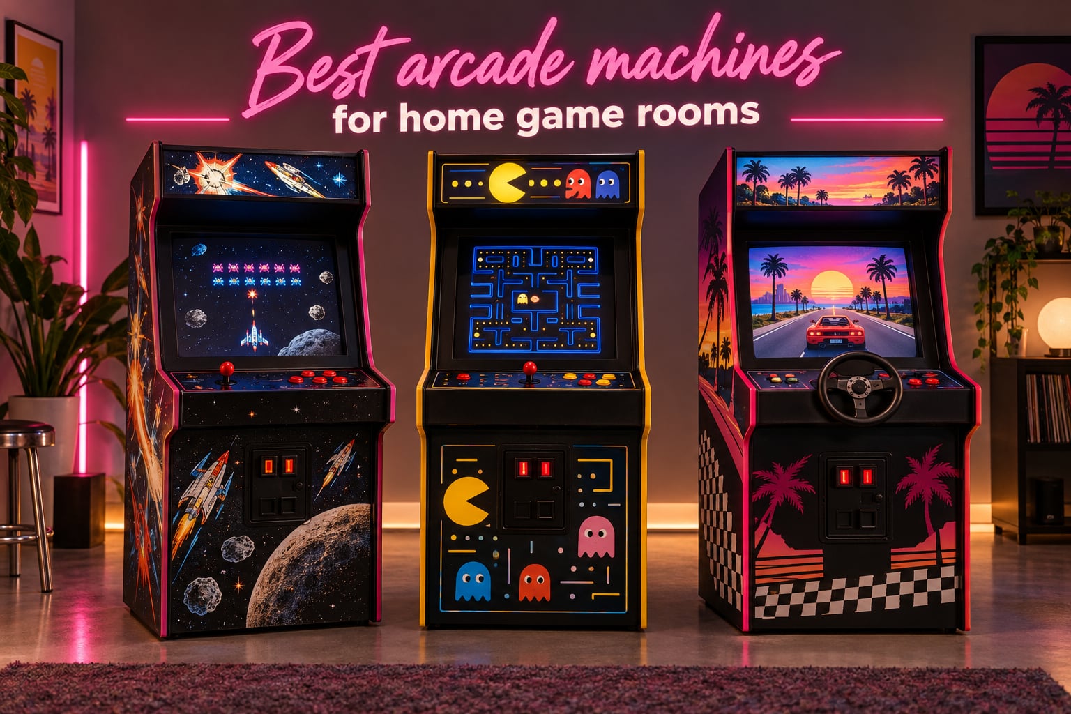 Best arcade machines for home game rooms